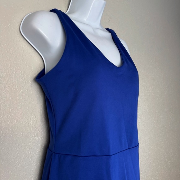 Gap Fit blue athletic active tank dress sleeveless shorts M - Picture 4 of 10